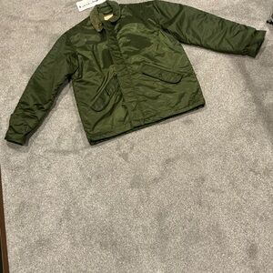 Vintage US Navy USN Extreme Cold Weather Impermeable Deck Jacket Men’s Sz Medium